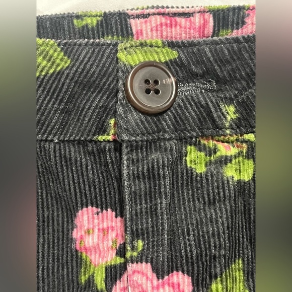 Wild Fable Women’s Floral Cotton Black Pink Skirt Size 10 - Picture 7 of 13